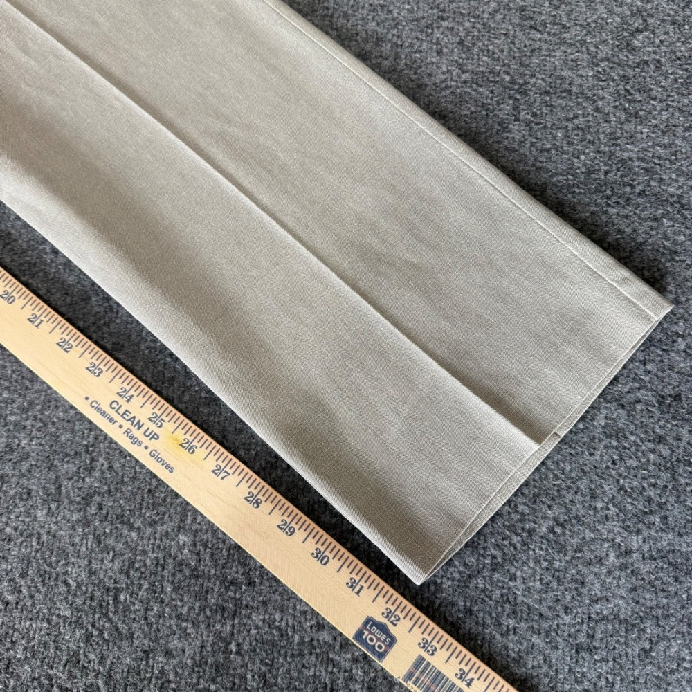Tommy Bahama Dress Pants Mens 38x32 Beige Silk Blend Soft‎ Casual Comfortable - Picture 6 of 9